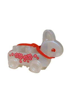 Lego Duplo hračka králíček na vodítku